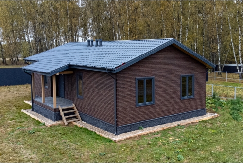 Металлочерепица Классик ("Classic") v01 0,5 Drap TX RAL 7024 мокрый асфальт ПрофЛайн, купить Металлочерепица Классик ("Classic") v01 0,5 Drap TX RAL 7024 мокрый асфальт в ПрофЛайн