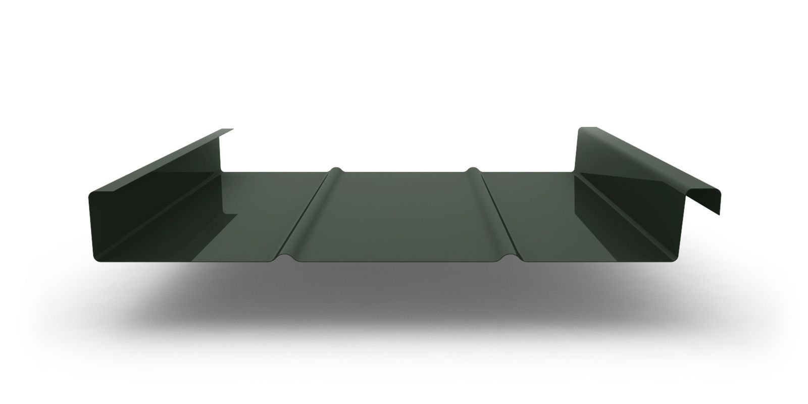 Двойной стоячий фальц Line с покрытием GreenCoat® Pural®, толщина 0,50 мм, цвет RR 11 ПрофЛайн, купить Двойной стоячий фальц Line с покрытием GreenCoat® Pural®, толщина 0,50 мм, цвет RR 11 в ПрофЛайн