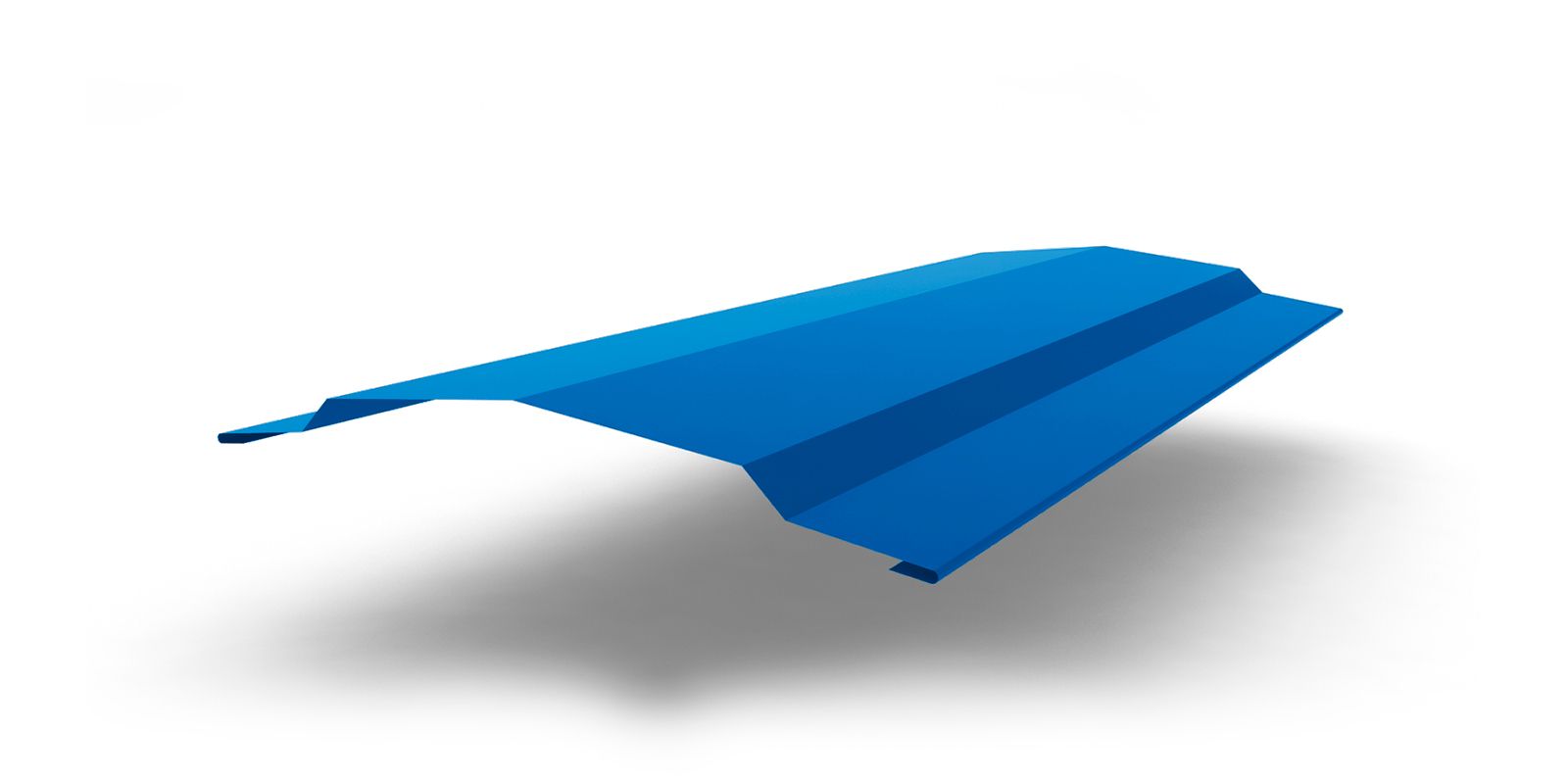 Планка конька для сэндвич-панелей с покрытием Полиэстер, цвет RAL 5015 ПрофЛайн, купить Планка конька для сэндвич-панелей с покрытием Полиэстер, цвет RAL 5015 в ПрофЛайн