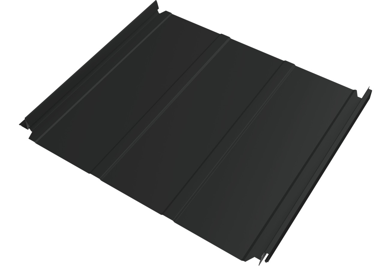 Кликфальц Double Pro Line 0,5 Drap с пленкой на замках RAL 7016 антрацитово-серый ПрофЛайн, купить Кликфальц Double Pro Line 0,5 Drap с пленкой на замках RAL 7016 антрацитово-серый в ПрофЛайн