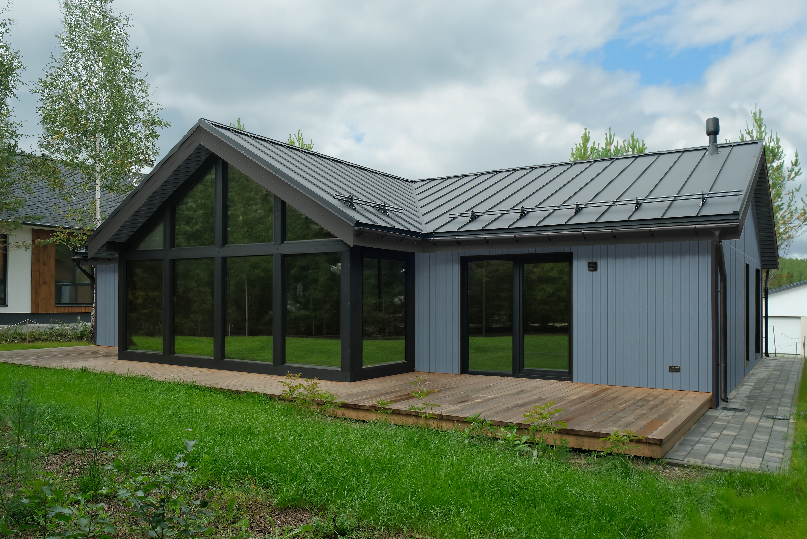 Сайдинг Двойной Брус Колор Плюс голубой (3,0м) ПрофЛайн, купить Сайдинг Двойной Брус Колор Плюс голубой (3,0м) в ПрофЛайн