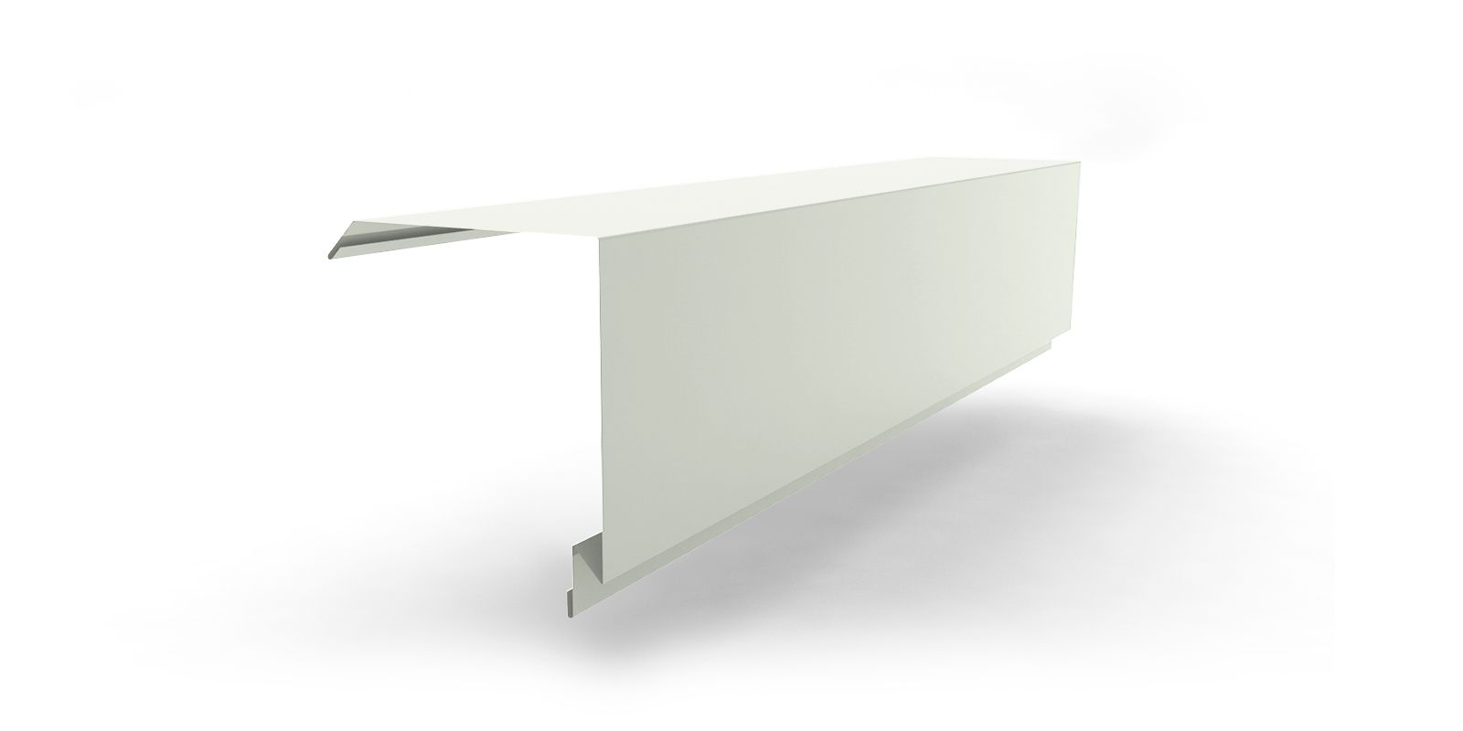 Планка торцевая для сэндвич-панелей с покрытием PVDF, цвет RAL 9002 ПрофЛайн, купить Планка торцевая для сэндвич-панелей с покрытием PVDF, цвет RAL 9002 в ПрофЛайн