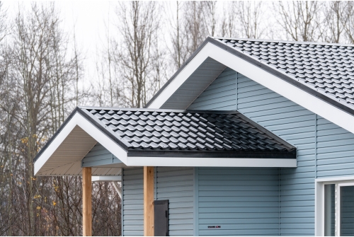 Металлочерепица Классик ("Classic") v02 0,5 Satin RAL 9005 черный ПрофЛайн, купить Металлочерепица Классик ("Classic") v02 0,5 Satin RAL 9005 черный в ПрофЛайн