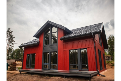 Металлочерепица Классик ("Classic") v01 0,5 Satin RAL 7024 мокрый асфальт ПрофЛайн, купить Металлочерепица Классик ("Classic") v01 0,5 Satin RAL 7024 мокрый асфальт в ПрофЛайн