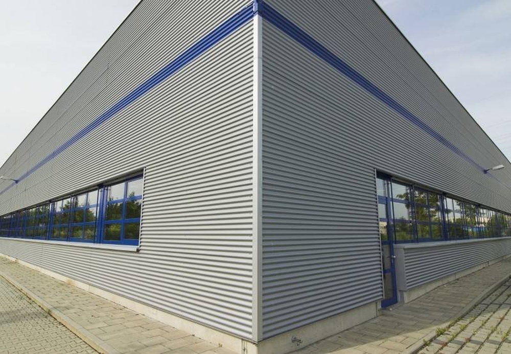 Профнастил Металл Профиль МП-18 0,45 Полиэстер RAL 7005 Мышиный | B Профлайн