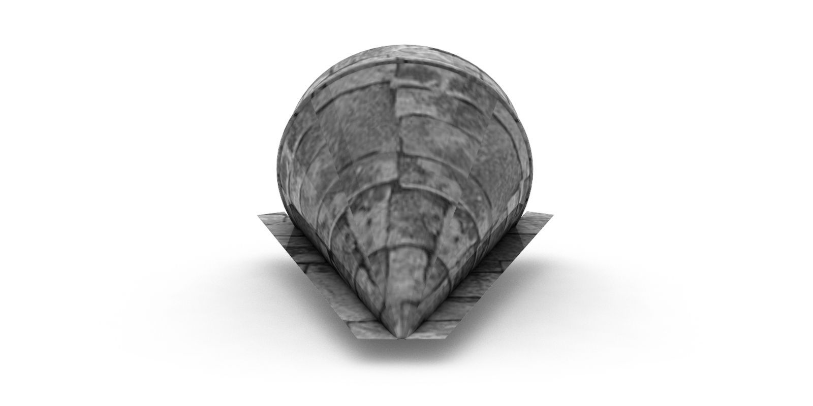 Заглушка полукруглого конька конусная с покрытием ECOSTEEL®, толщина 0,50 мм, цвет белый камень ПрофЛайн, купить Заглушка полукруглого конька конусная с покрытием ECOSTEEL®, толщина 0,50 мм, цвет белый камень в ПрофЛайн