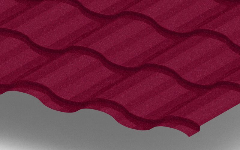 Металлочерепица Kredo с покрытием Стальной бархат, 0,50 мм, цвет RAL 3005 ПрофЛайн, купить Металлочерепица Kredo с покрытием Стальной бархат, 0,50 мм, цвет RAL 3005 в ПрофЛайн Металлочерепица Kredo с покрытием Стальной бархат, 0,50 мм, цвет RAL 3005 ПрофЛайн, купить Металлочерепица Kredo с покрытием Стальной бархат, 0,50 мм, цвет RAL 3005 в ПрофЛайн