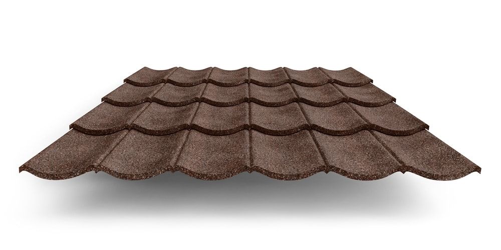 Композитная черепица Grand Line Barcelona, цвет капучино ПрофЛайн, купить Композитная черепица Grand Line Barcelona, цвет капучино в ПрофЛайн