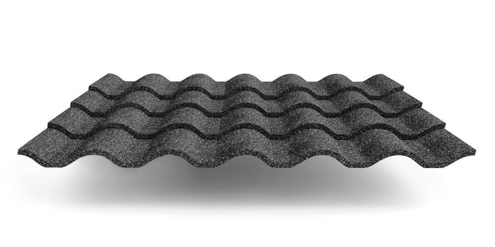 Композитная черепица Metrotile Romana, цвет сланцевый ПрофЛайн, купить Композитная черепица Metrotile Romana, цвет сланцевый в ПрофЛайн