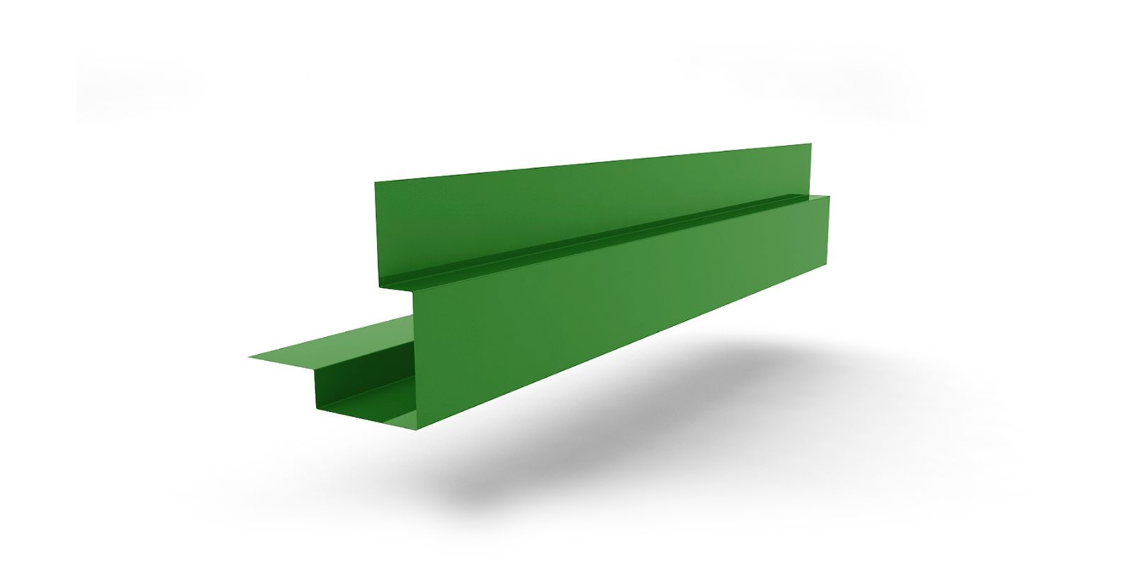 Планка угла наружного линеарного 75х75х3000 с покрытием Полиэстер, цвет RAL 6002 ПрофЛайн, купить Планка угла наружного линеарного 75х75х3000 с покрытием Полиэстер, цвет RAL 6002 в ПрофЛайн