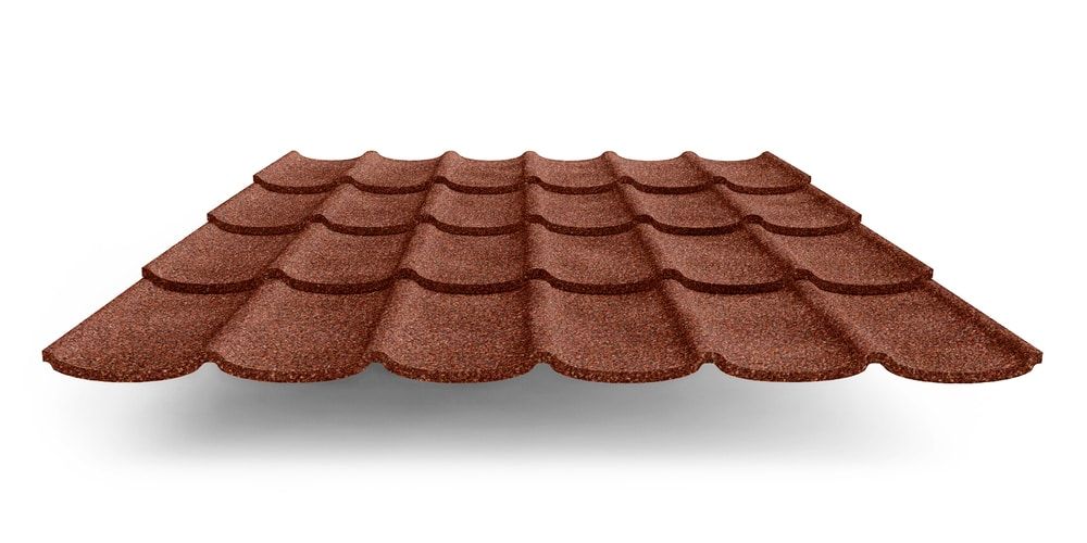 Композитная черепица Metrotile Mistral, цвет скарлет ПрофЛайн, купить Композитная черепица Metrotile Mistral, цвет скарлет в ПрофЛайн