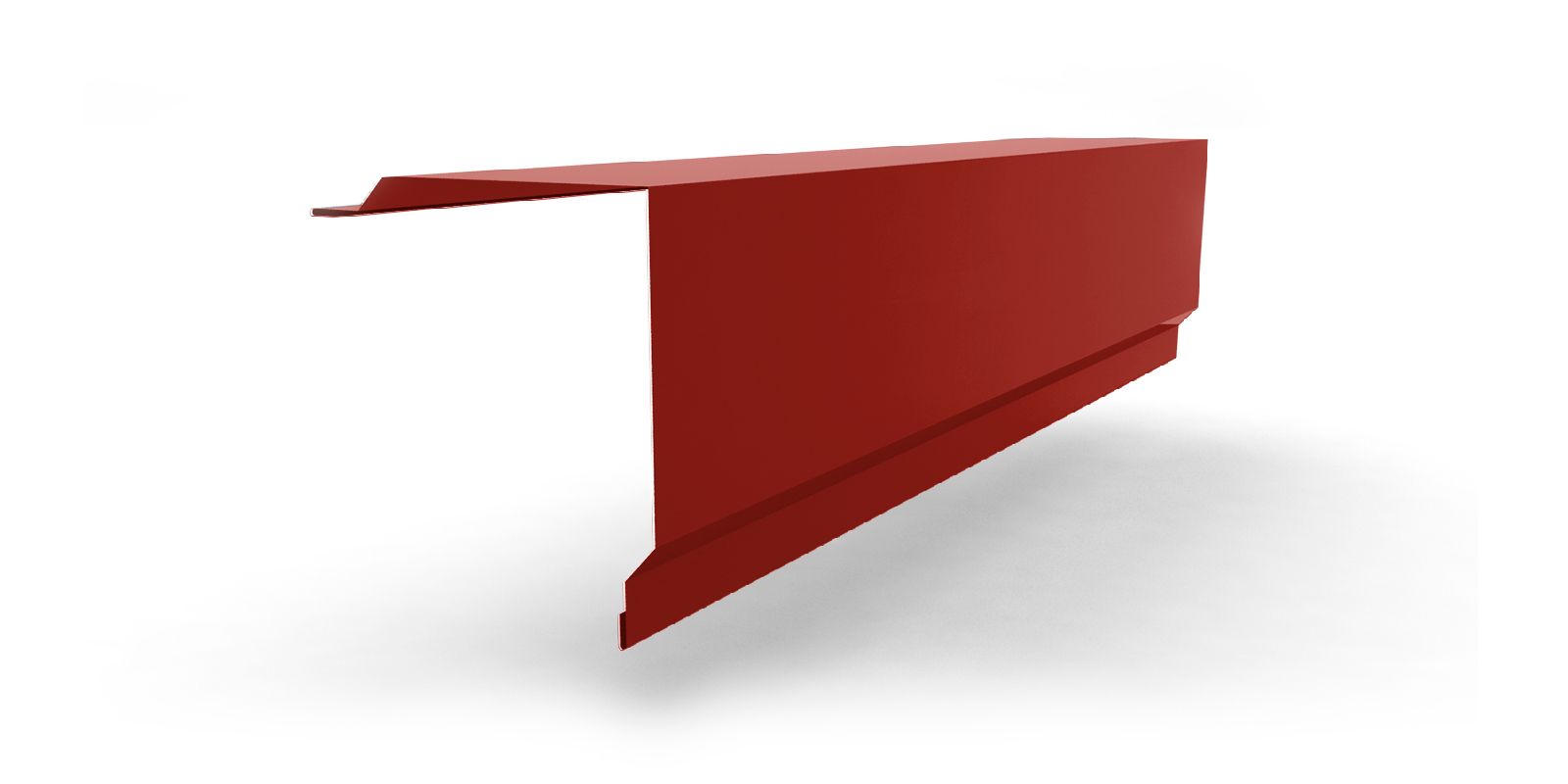 Планка угла наружного для сэндвич-панелей с покрытием PVDF, цвет RAL 8004 ПрофЛайн, купить Планка угла наружного для сэндвич-панелей с покрытием PVDF, цвет RAL 8004 в ПрофЛайн