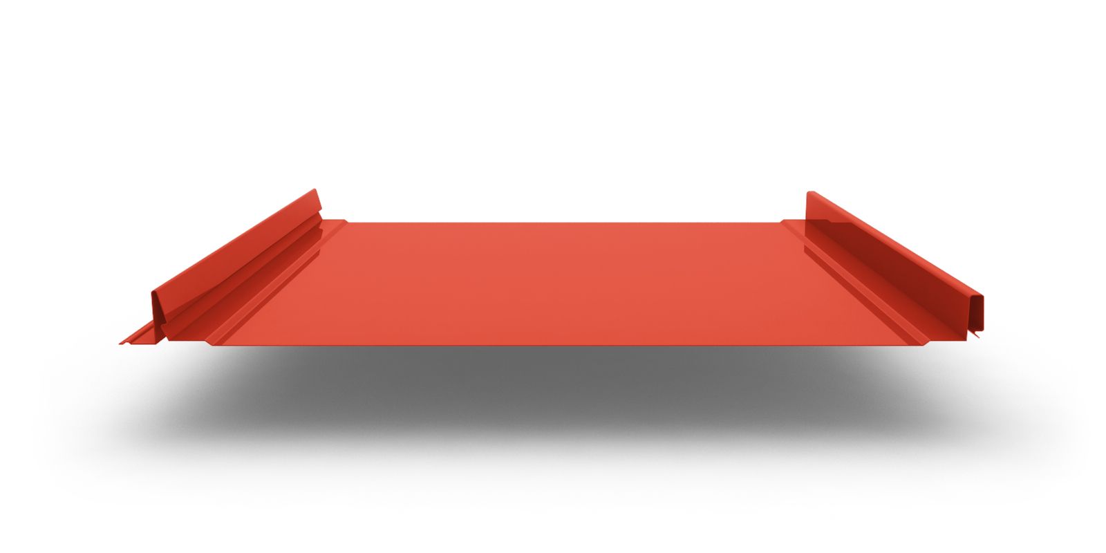 Кликфальц Pro с покрытием Полиэстер, толщина 0,45 мм, цвет RAL 2008 ПрофЛайн, купить Кликфальц Pro с покрытием Полиэстер, толщина 0,45 мм, цвет RAL 2008 в ПрофЛайн
