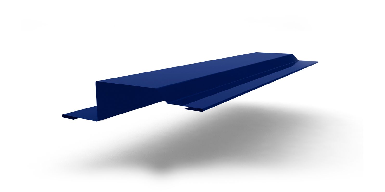 Планка обрамления окна для сэндвич-панелей с покрытием PVDF, цвет RAL 5005 ПрофЛайн, купить Планка обрамления окна для сэндвич-панелей с покрытием PVDF, цвет RAL 5005 в ПрофЛайн