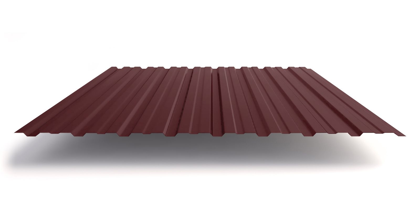 Профнастил С10 с покрытием Satin® 0,5 мм, RAL 3009 Профлайн Профнастил С10 с покрытием Satin® 0,5 мм, RAL 3009 Профлайн