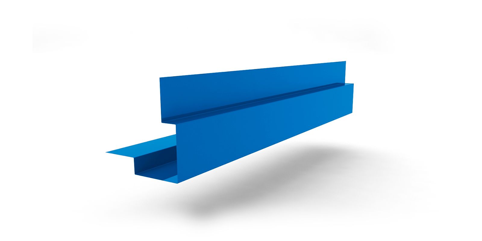 Планка угла наружного линеарного 75х75х3000 с покрытием Полиэстер, цвет RAL 5015 ПрофЛайн, купить Планка угла наружного линеарного 75х75х3000 с покрытием Полиэстер, цвет RAL 5015 в ПрофЛайн