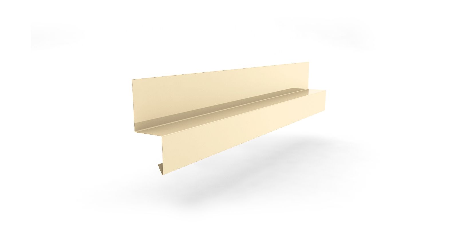 Планка вертикального стыка 30х30х3000 с покрытием PVDF, цвет RAL 1015 ПрофЛайн, купить Планка вертикального стыка 30х30х3000 с покрытием PVDF, цвет RAL 1015 в ПрофЛайн