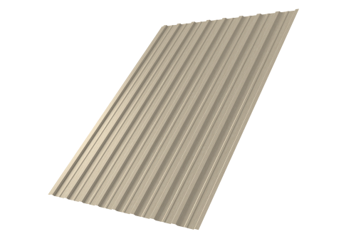 Профнастил С10A Grand Line 0,45 Print Elite Milky Wood TwinColor Профлайн