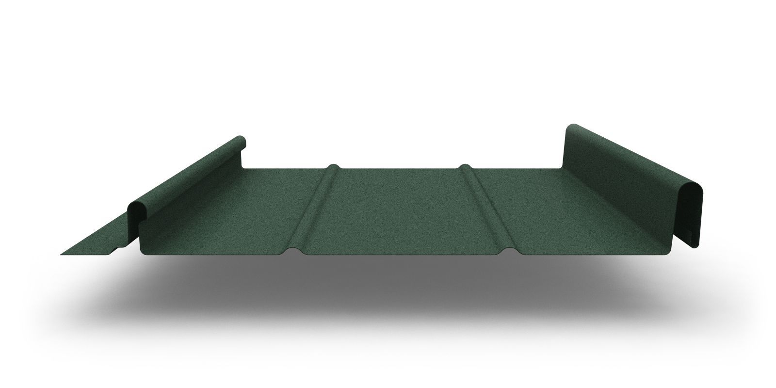 Кликфальц Line с покрытием Velur®, толщина 0,50 мм, цвет RAL 6020 ПрофЛайн, купить Кликфальц Line с покрытием Velur®, толщина 0,50 мм, цвет RAL 6020 в ПрофЛайн