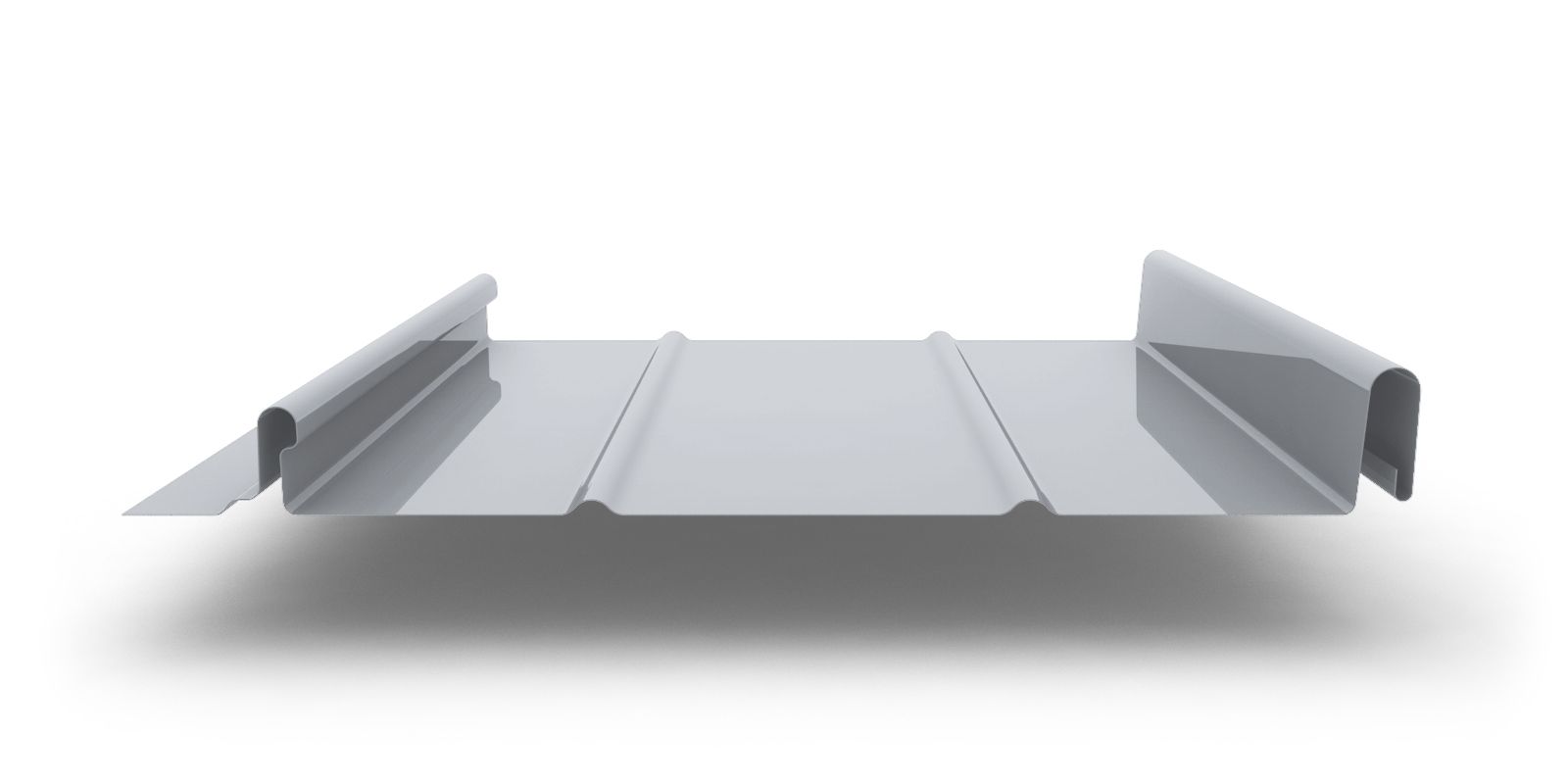Кликфальц Line с покрытием оцинковка, толщина 0,45 мм, цвет цинк ПрофЛайн, купить Кликфальц Line с покрытием оцинковка, толщина 0,45 мм, цвет цинк в ПрофЛайн