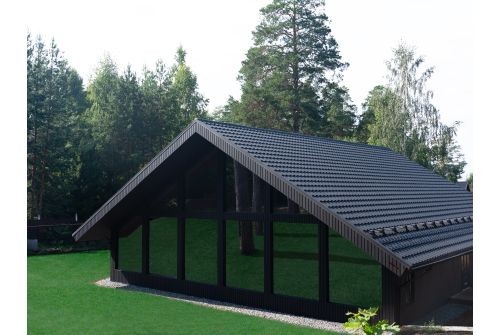 Металлочерепица "Кредо" ("Kredo") v01 0,5 Satin Matt TX RAL 9005 черный ПрофЛайн, купить Металлочерепица "Кредо" ("Kredo") v01 0,5 Satin Matt TX RAL 9005 черный в ПрофЛайн