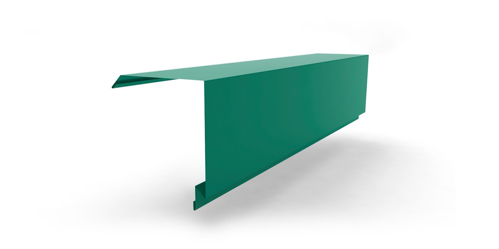 Планка торцевая для сэндвич-панелей с покрытием Полиэстер, цвет RAL 5021 ПрофЛайн, купить Планка торцевая для сэндвич-панелей с покрытием Полиэстер, цвет RAL 5021 в ПрофЛайн