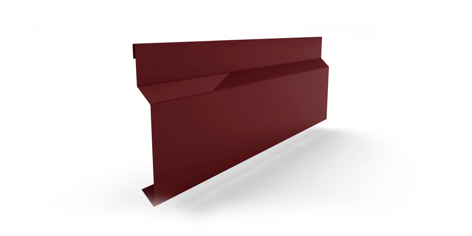 Планка отлива цокольного для сэндвич-панелей с покрытием Полиэстер, цвет RAL 3009 ПрофЛайн, купить Планка отлива цокольного для сэндвич-панелей с покрытием Полиэстер, цвет RAL 3009 в ПрофЛайн