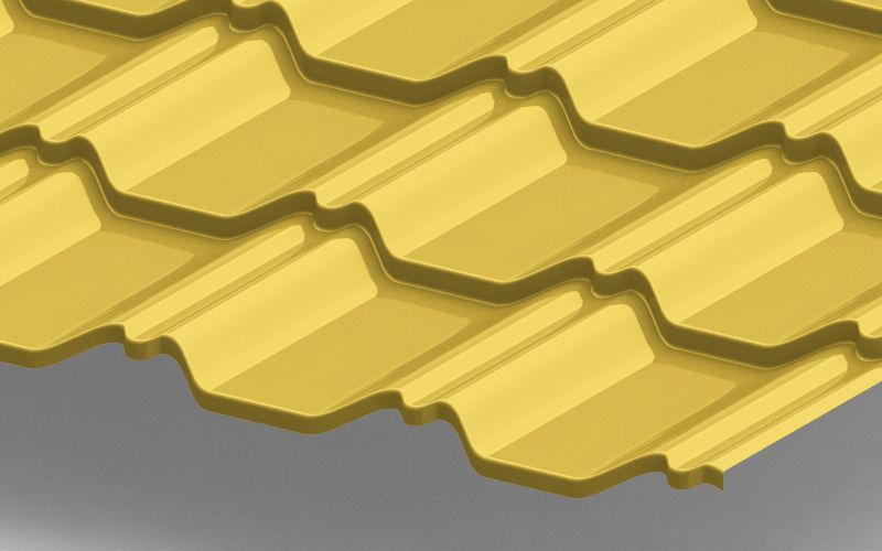 Металлочерепица Kvinta Plus 3D с покрытием Полиэстер, 0,45 мм, цвет RAL 1018 ПрофЛайн, купить Металлочерепица Kvinta Plus 3D с покрытием Полиэстер, 0,45 мм, цвет RAL 1018 в ПрофЛайн Металлочерепица Kvinta Plus 3D с покрытием Полиэстер, 0,45 мм, цвет RAL 1018 ПрофЛайн, купить Металлочерепица Kvinta Plus 3D с покрытием Полиэстер, 0,45 мм, цвет RAL 1018 в ПрофЛайн