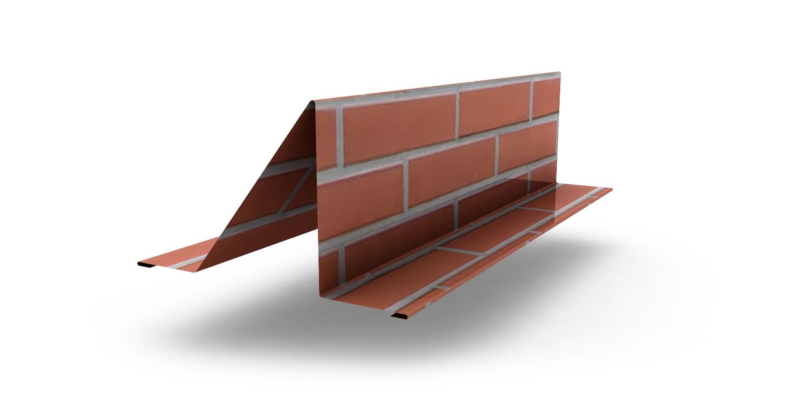 Планка снегозадержания с покрытием ECOSTEEL®, толщина 0,50 мм, цвет кирпич ПрофЛайн, купить Планка снегозадержания с покрытием ECOSTEEL®, толщина 0,50 мм, цвет кирпич в ПрофЛайн