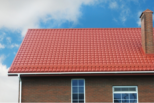 Металлочерепица "Квадро профи" ("Quadro Profi") v02 0,5 Satin Matt RAL 8004 терракота ПрофЛайн, купить Металлочерепица "Квадро профи" ("Quadro Profi") v02 0,5 Satin Matt RAL 8004 терракота в ПрофЛайн