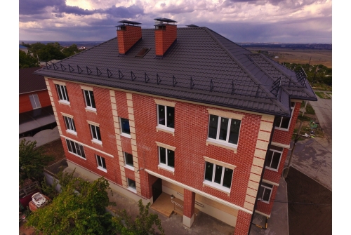 Металлочерепица "Кредо" ("Kredo") v01 0,5 Drap RAL 7024 мокрый асфальт ПрофЛайн, купить Металлочерепица "Кредо" ("Kredo") v01 0,5 Drap RAL 7024 мокрый асфальт в ПрофЛайн