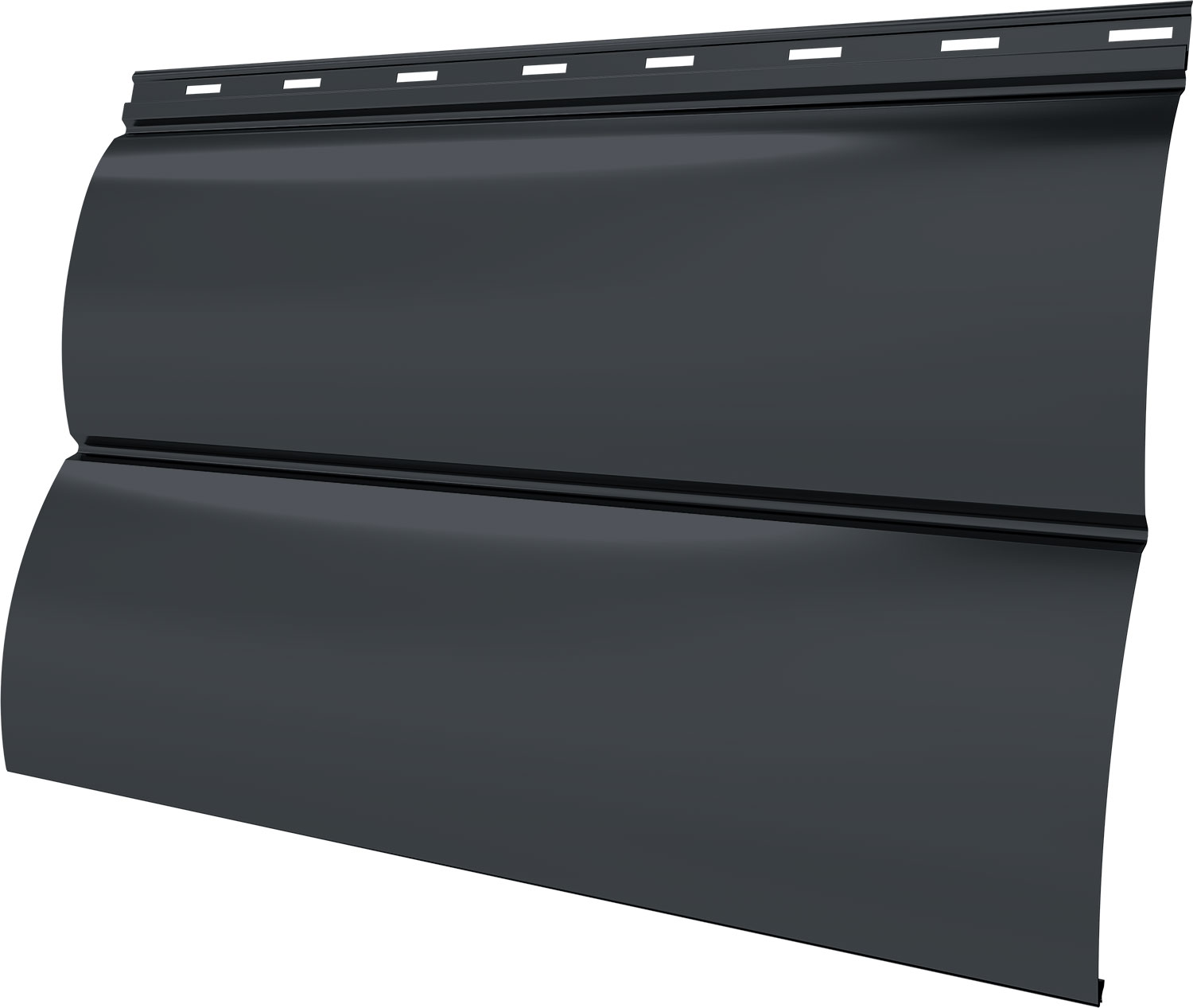 Блок-хаус новый 0,45 Drap TwinColor с пленкой RAL 7024 мокрый асфальт ПрофЛайн, купить Блок-хаус новый 0,45 Drap TwinColor с пленкой RAL 7024 мокрый асфальт в ПрофЛайн