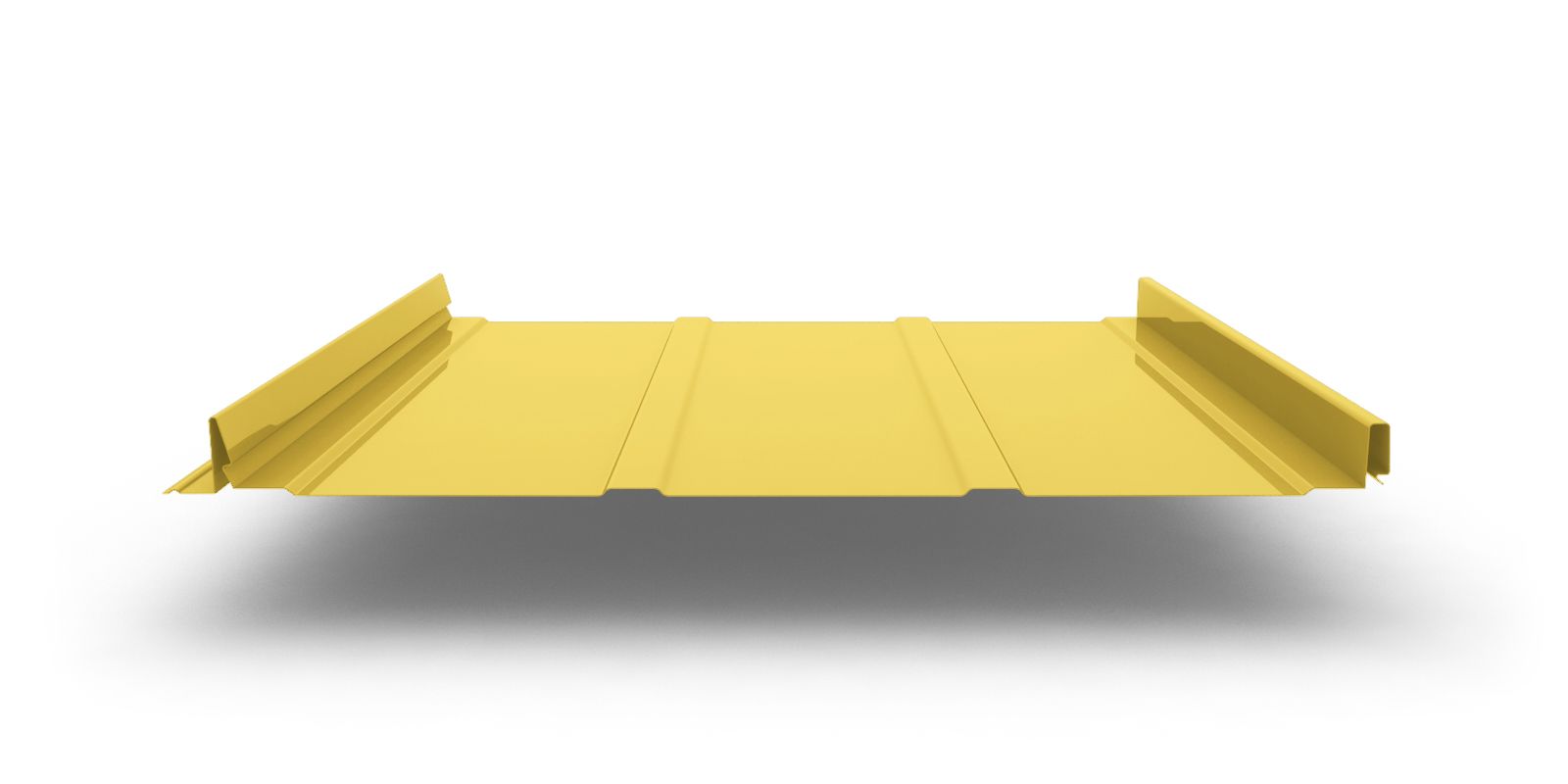 Кликфальц Pro Line с покрытием Полиэстер, толщина 0,45 мм, цвет RAL 1018 ПрофЛайн, купить Кликфальц Pro Line с покрытием Полиэстер, толщина 0,45 мм, цвет RAL 1018 в ПрофЛайн