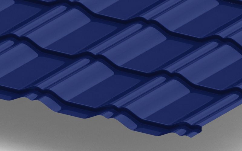 Металлочерепица Kvinta Plus с покрытием Satin®, 0,50 мм, цвет RAL 5005 ПрофЛайн, купить Металлочерепица Kvinta Plus с покрытием Satin®, 0,50 мм, цвет RAL 5005 в ПрофЛайн Металлочерепица Kvinta Plus с покрытием Satin®, 0,50 мм, цвет RAL 5005 ПрофЛайн, купить Металлочерепица Kvinta Plus с покрытием Satin®, 0,50 мм, цвет RAL 5005 в ПрофЛайн