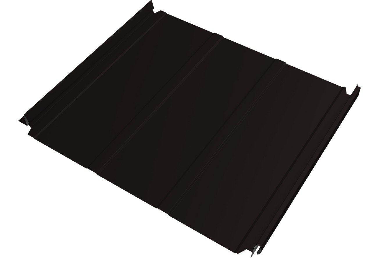 Кликфальц Double Pro Line 0,5 Drap с пленкой на замках RAL 9005 черный ПрофЛайн, купить Кликфальц Double Pro Line 0,5 Drap с пленкой на замках RAL 9005 черный в ПрофЛайн