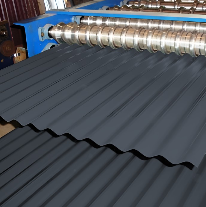 Профнастил Металл Профиль МП-18 0,45 VikingMP® RAL 7024 Серый графит | A Профлайн