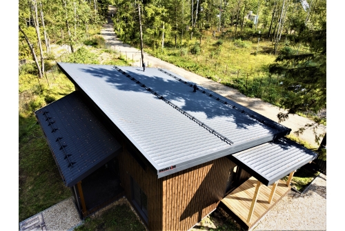 Металлочерепица Классик ("Classic") v01 0,5 Drap TX RAL 7016 антрацитово-серый ПрофЛайн, купить Металлочерепица Классик ("Classic") v01 0,5 Drap TX RAL 7016 антрацитово-серый в ПрофЛайн