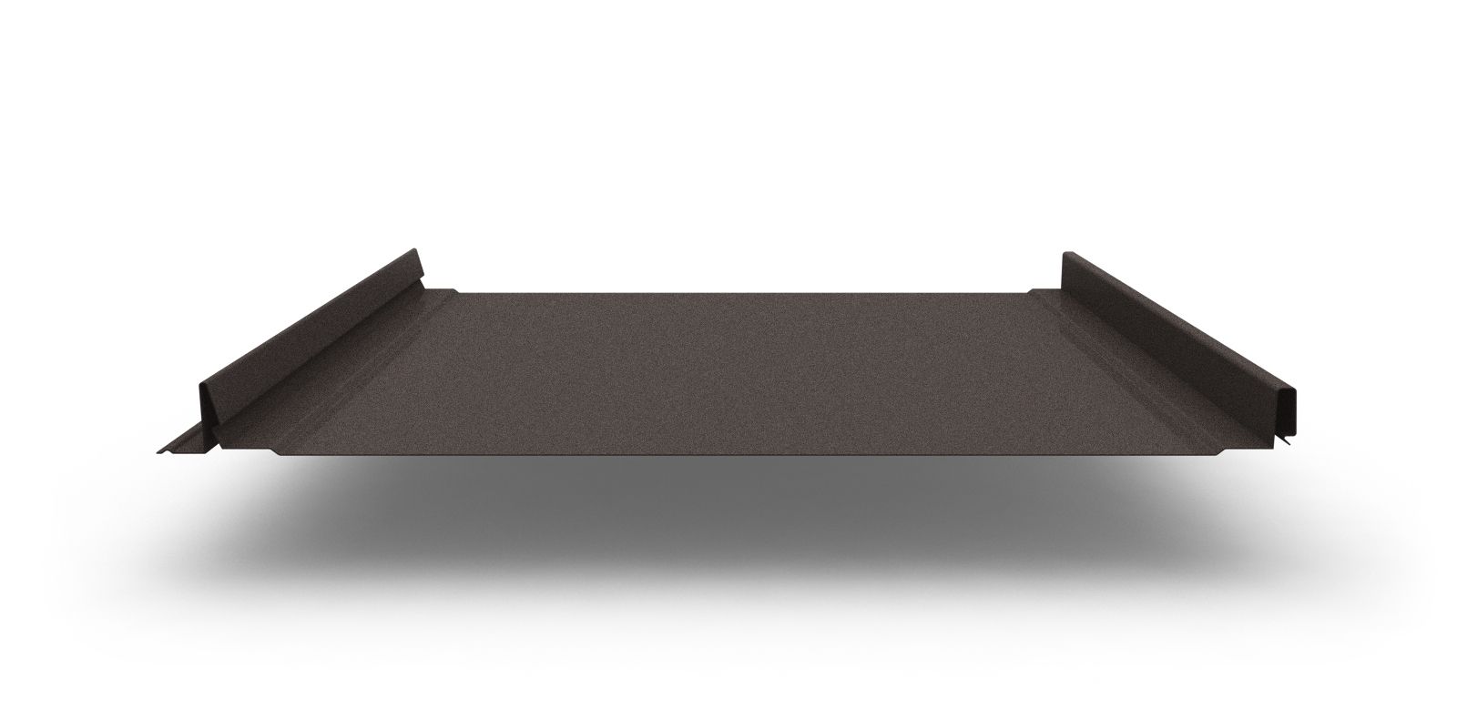 Кликфальц Pro с покрытием Стальной бархат, толщина 0,50 мм, цвет RAL 8019 ПрофЛайн, купить Кликфальц Pro с покрытием Стальной бархат, толщина 0,50 мм, цвет RAL 8019 в ПрофЛайн