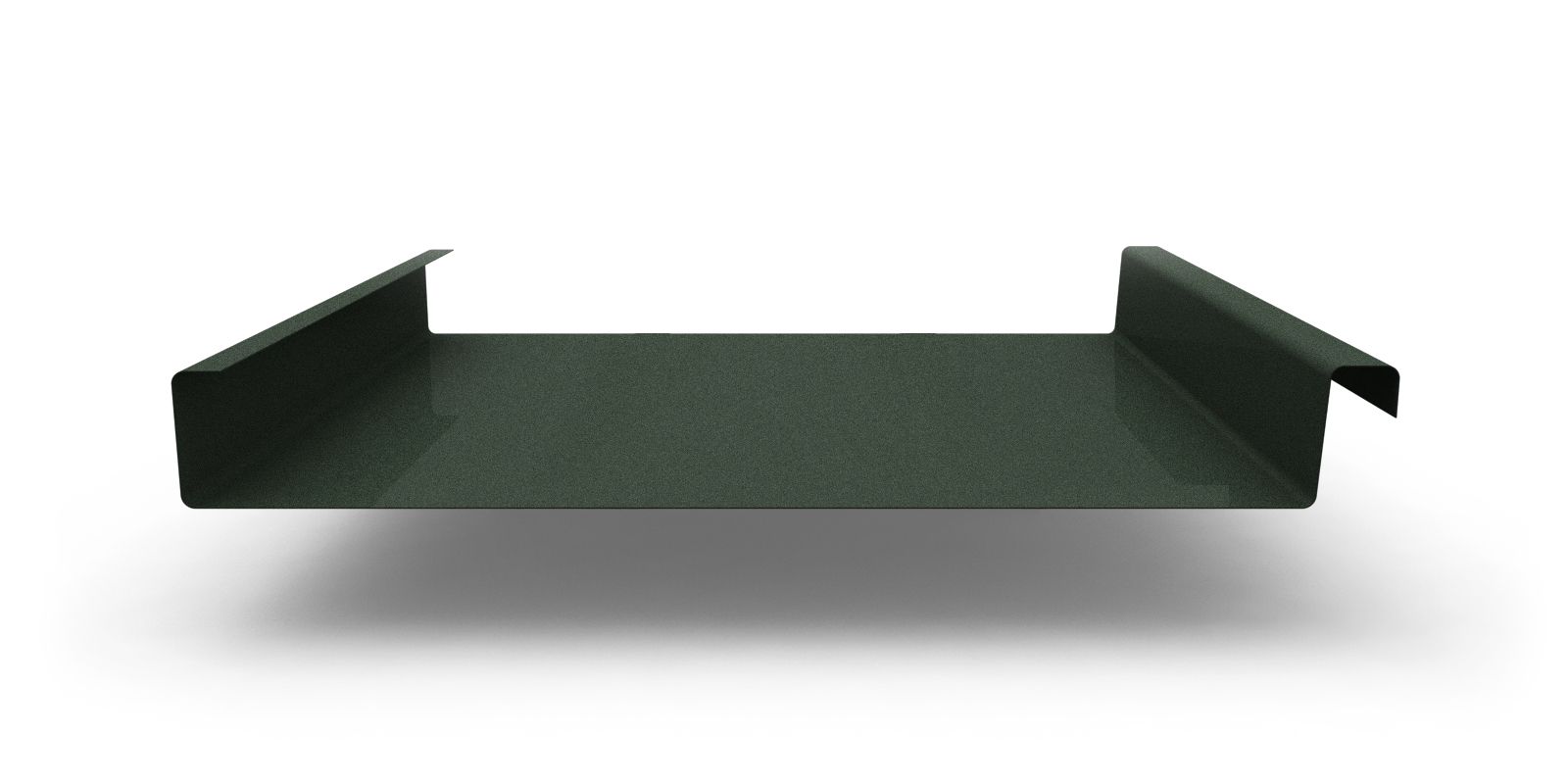 Двойной стоячий фальц гладкий с покрытием GreenCoat® Pural Matt®, толщина 0,50 мм, цвет RR 11 ПрофЛайн, купить Двойной стоячий фальц гладкий с покрытием GreenCoat® Pural Matt®, толщина 0,50 мм, цвет RR 11 в ПрофЛайн