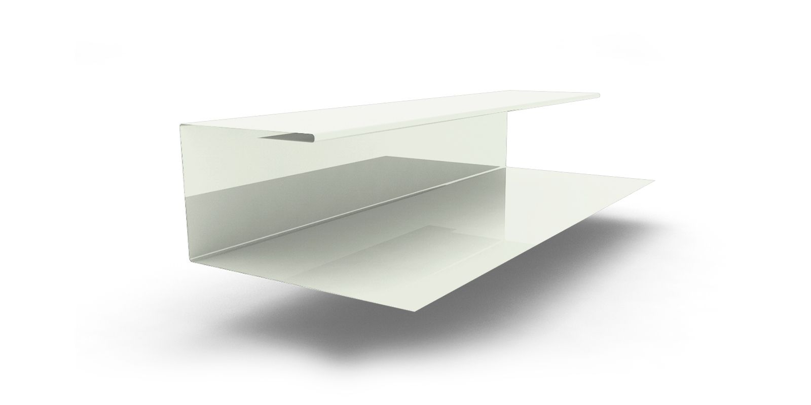 Планка завершающая с покрытием PVDF, цвет RAL 9002 ПрофЛайн, купить Планка завершающая с покрытием PVDF, цвет RAL 9002 в ПрофЛайн