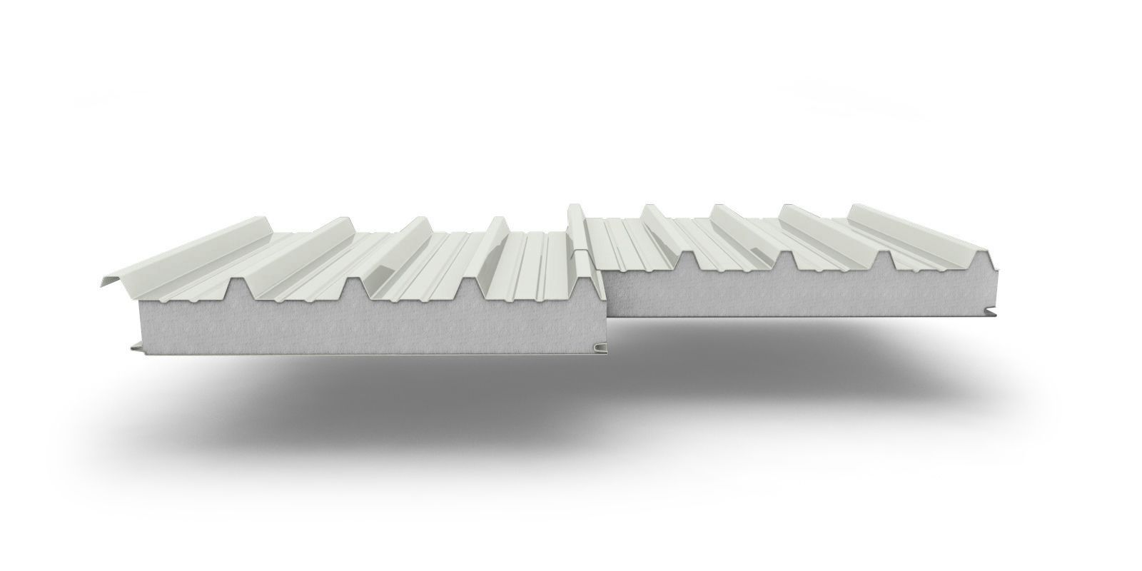 Кровельные сэндвич-панели с наполнителем из пенополистирола толщиной 250 мм, цвет RAL 9002 ПрофЛайн, купить Кровельные сэндвич-панели с наполнителем из пенополистирола толщиной 250 мм, цвет RAL 9002 в ПрофЛайн