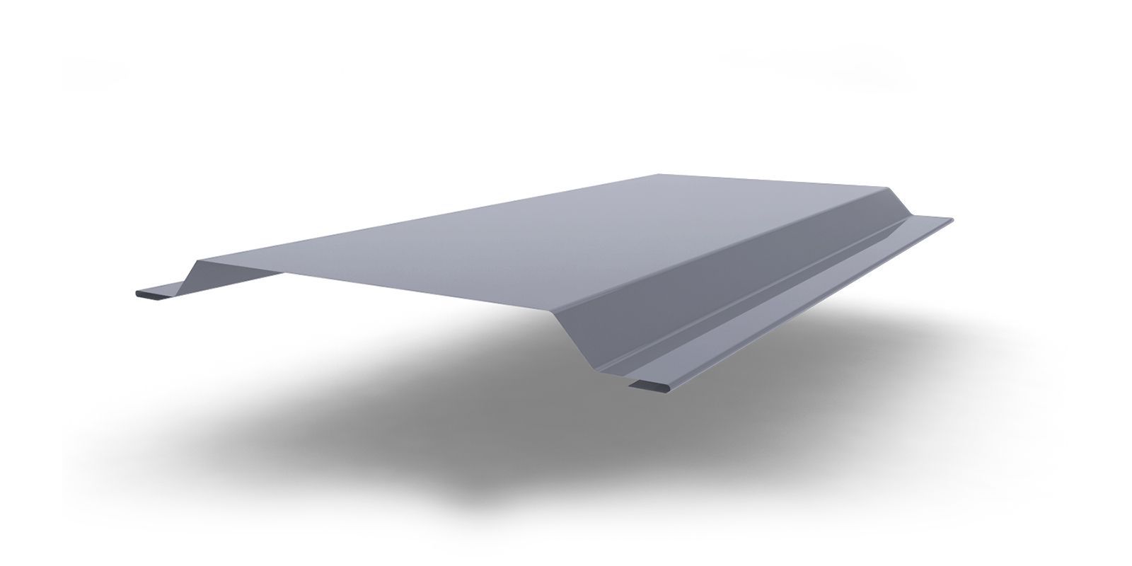 Планка вертикального стыка сэндвич-панелей с покрытием Полиэстер, цвет RAL 9006 ПрофЛайн, купить Планка вертикального стыка сэндвич-панелей с покрытием Полиэстер, цвет RAL 9006 в ПрофЛайн