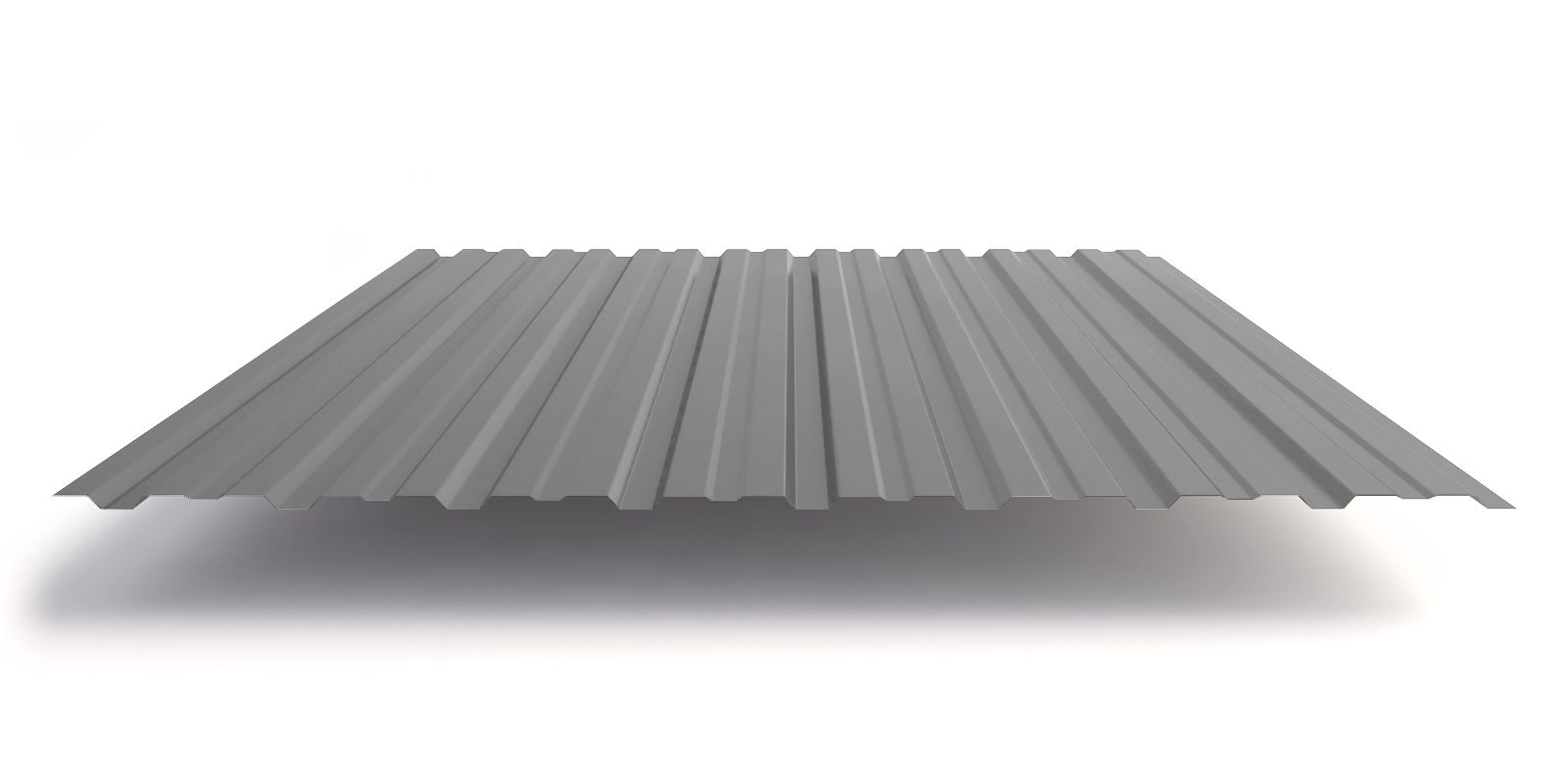 Профнастил С10 с покрытием Satin® 0,5 мм, RAL 7004 Профлайн Профнастил С10 с покрытием Satin® 0,5 мм, RAL 7004 Профлайн