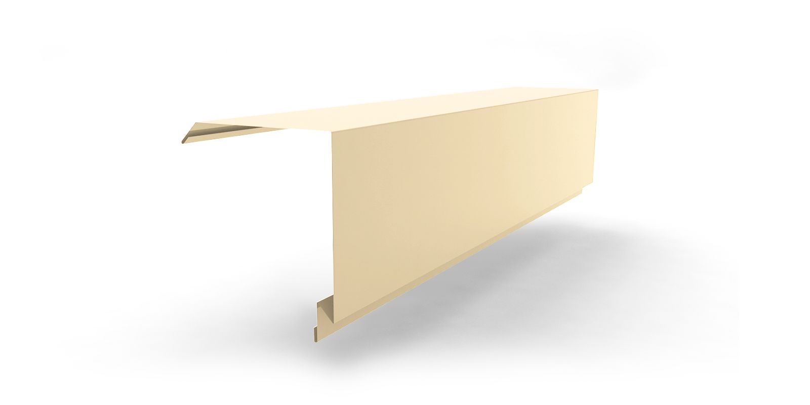 Планка торцевая для сэндвич-панелей с покрытием Полиэстер, цвет RAL 1015 ПрофЛайн, купить Планка торцевая для сэндвич-панелей с покрытием Полиэстер, цвет RAL 1015 в ПрофЛайн