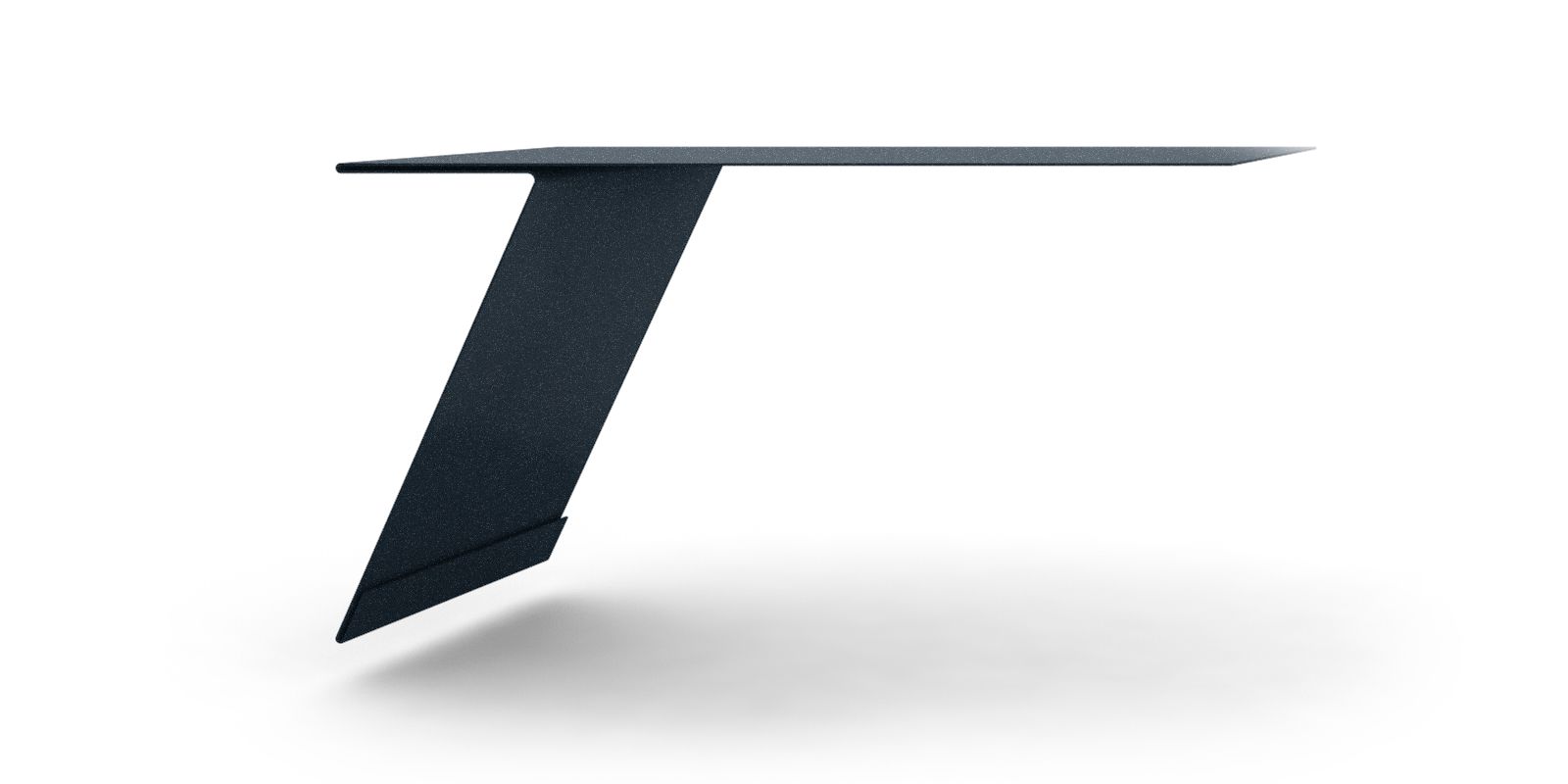 Планка карнизная фальц с покрытием GreenCoat® Pural Matt®,  цвет RR 23 ПрофЛайн, купить Планка карнизная фальц с покрытием GreenCoat® Pural Matt®,  цвет RR 23 в ПрофЛайн