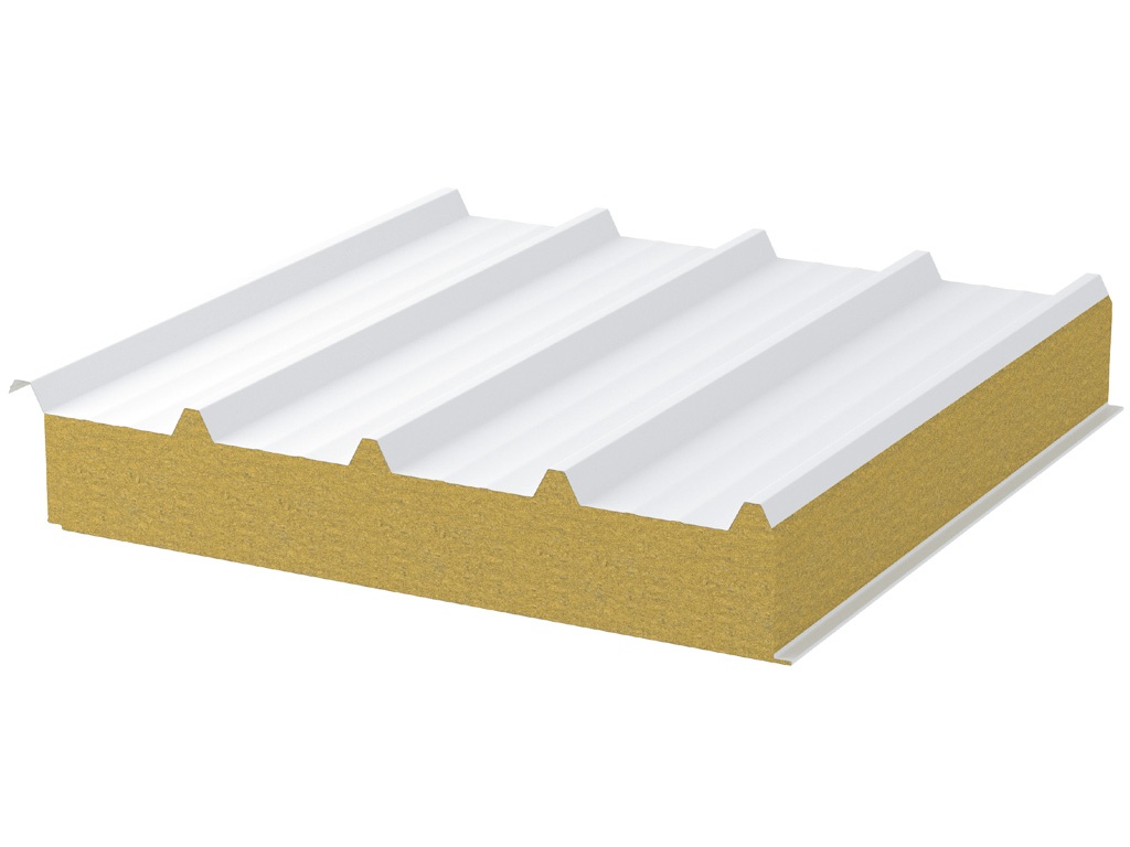 Стеновые сэндвич-панели с наполнителем из минеральной ваты толщиной 60 мм, ширина 1000 мм, цвет RAL 9003, ГОСТ 32603-2021 ПрофЛайн, купить Стеновые сэндвич-панели с наполнителем из минеральной ваты толщиной 60 мм, ширина 1000 мм, цвет RAL 9003, ГОСТ 32603-2021 в ПрофЛайн