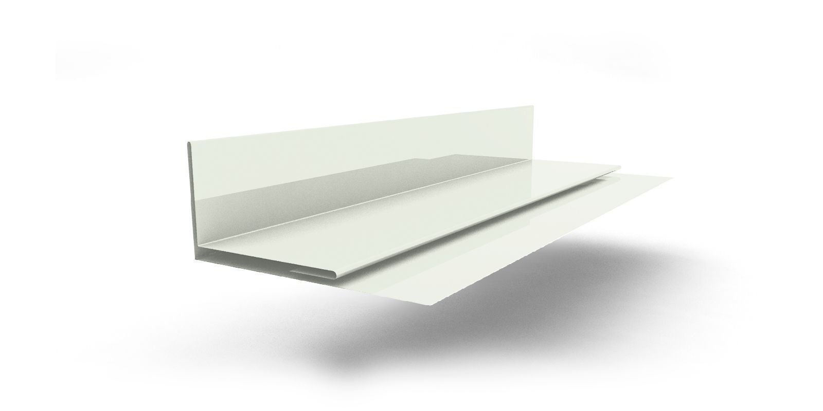 Планка аквилона 55х20х3000 с покрытием PVDF, цвет RAL 9002 ПрофЛайн, купить Планка аквилона 55х20х3000 с покрытием PVDF, цвет RAL 9002 в ПрофЛайн