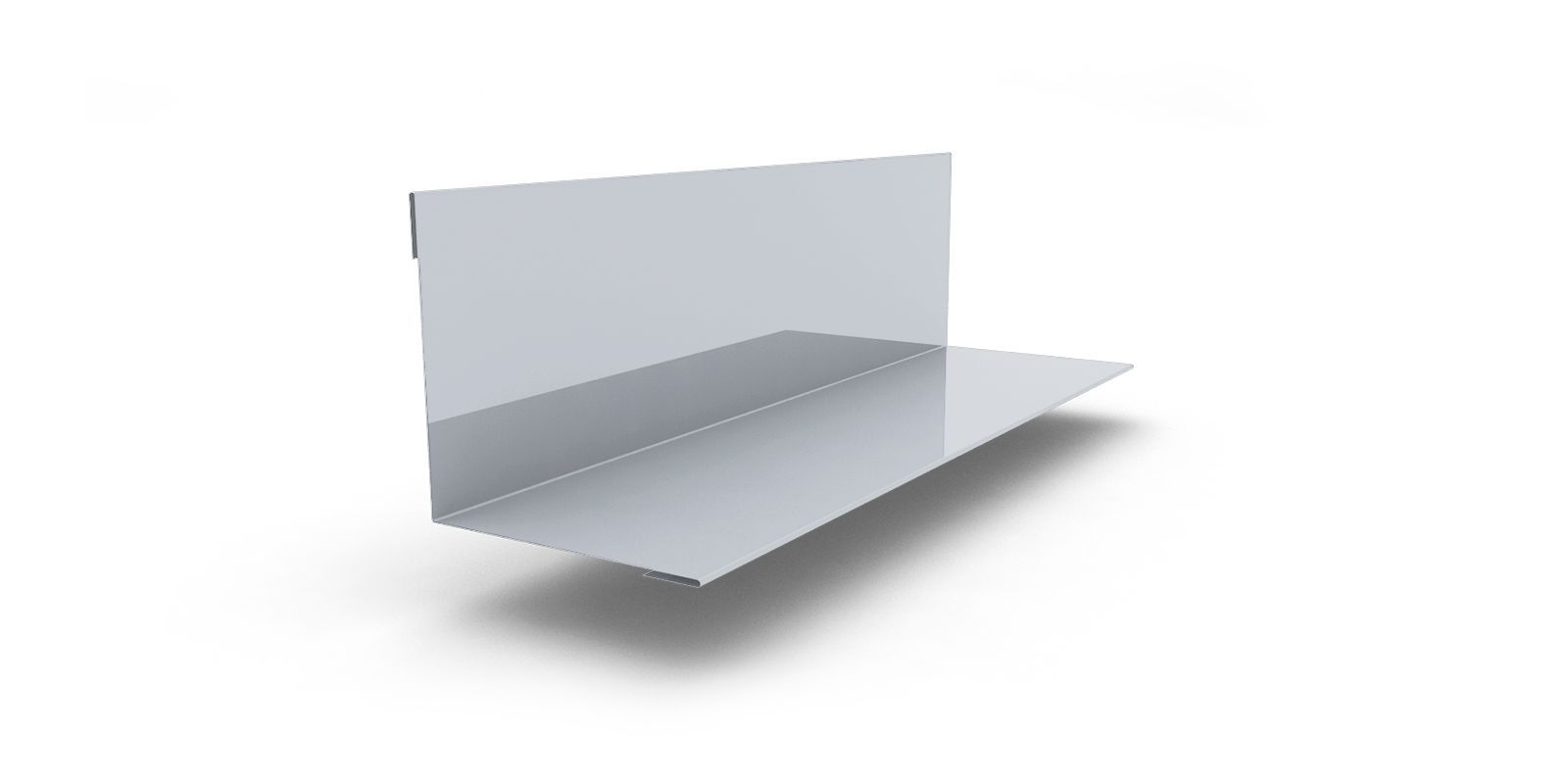 Планка угла внутреннего простая, цвет цинк с покрытием оцинковка ПрофЛайн, купить Планка угла внутреннего простая, цвет цинк с покрытием оцинковка в ПрофЛайн