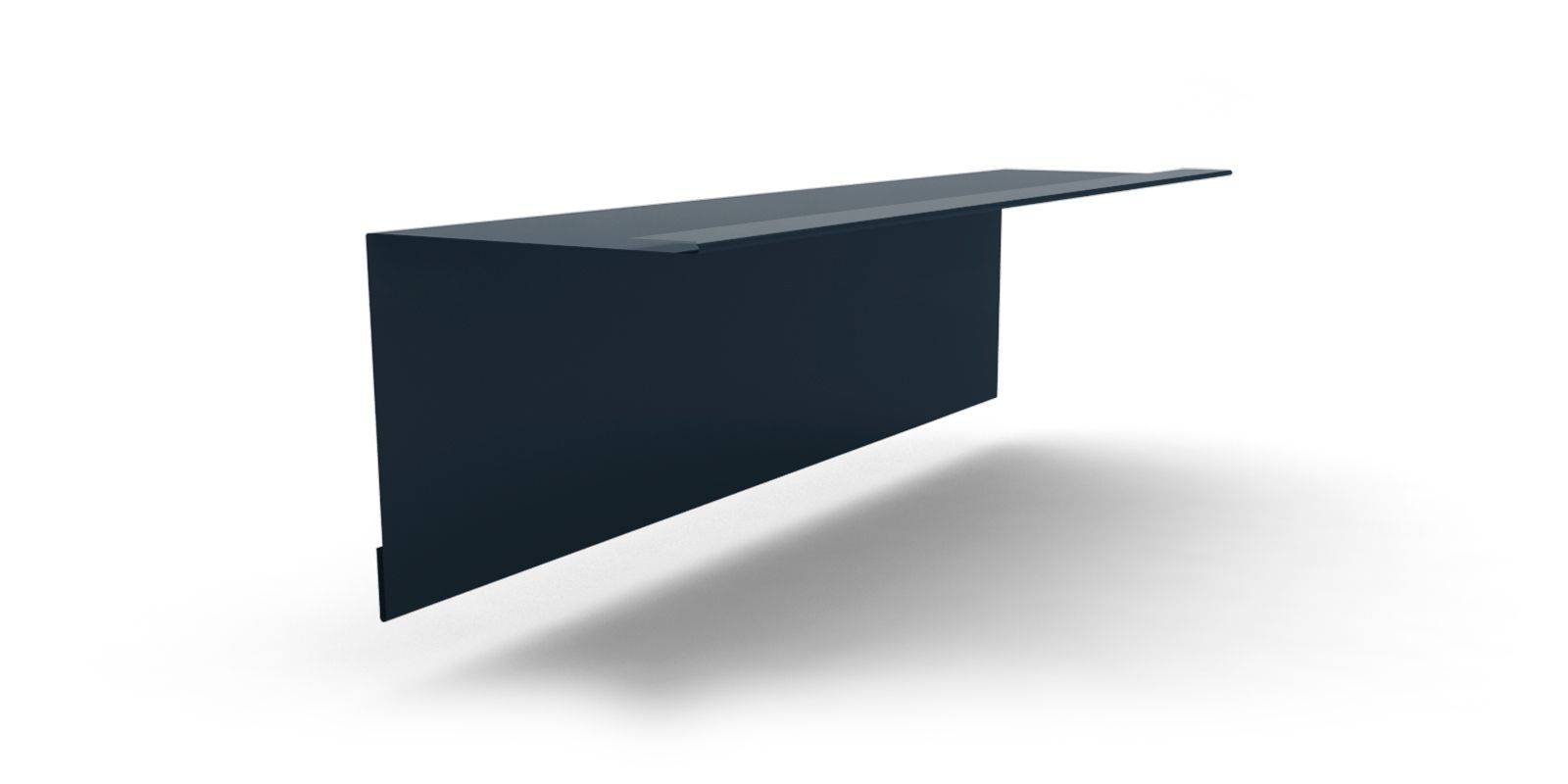 Планка примыкания стены к кровле для сэндвич-панелей с покрытием GreenCoat® Pural®, цвет RR 23 ПрофЛайн, купить Планка примыкания стены к кровле для сэндвич-панелей с покрытием GreenCoat® Pural®, цвет RR 23 в ПрофЛайн