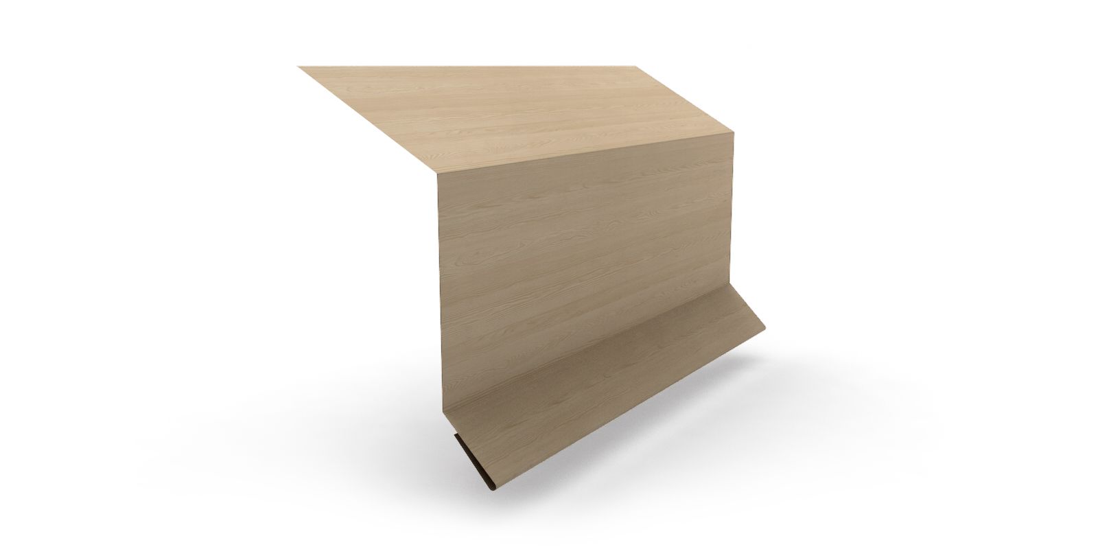 Карнизная планка с покрытием ECOSTEEL®, цвет сосна ПрофЛайн, купить Карнизная планка с покрытием ECOSTEEL®, цвет сосна в ПрофЛайн